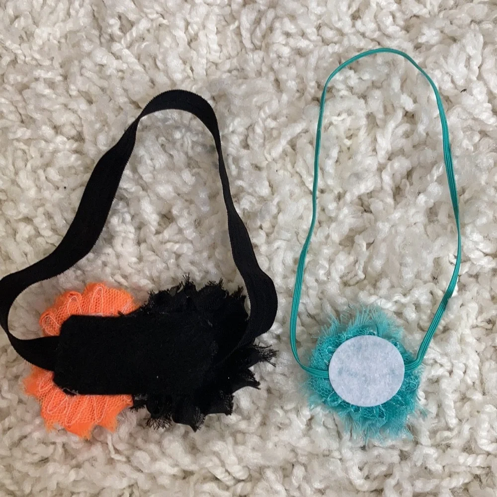 Bundle of 2 Baby Bow Headbands